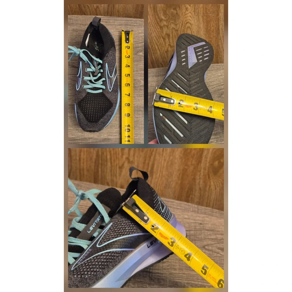 Brooks‎ Levitate 5 Running Shoes Sneakers Womens Size 8.5 Black
